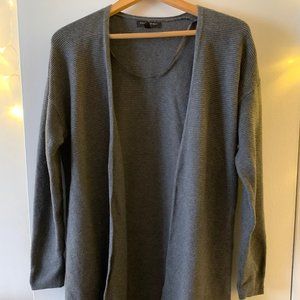 Banana Republic Gray Knit Duster Cardigan